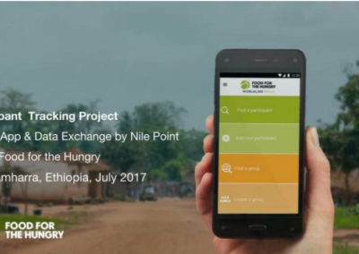 Développement d’un outil mobile et échange de données pour Food for the Hungry