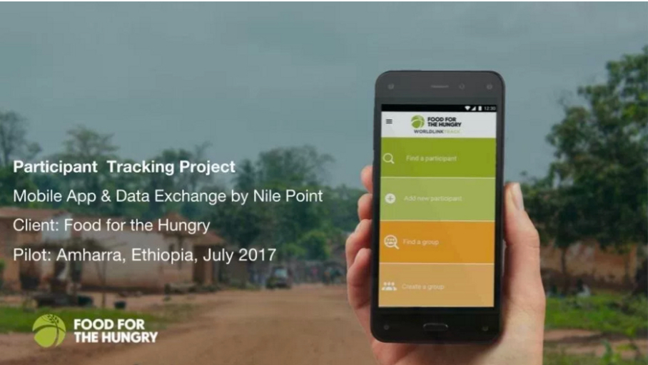 Développement d’un outil mobile et échange de données pour Food for the Hungry